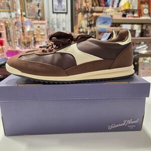 Universal Thread Womens Brown Ribbon Lace Sneakers Retro Trainers Size 7.5 NEW